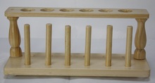 Wooden Test Tube Stand