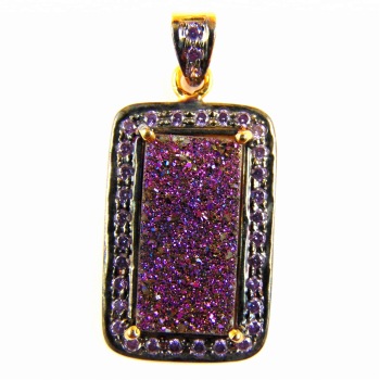 Goyal Jewellers Titanium Rainbow Pendant