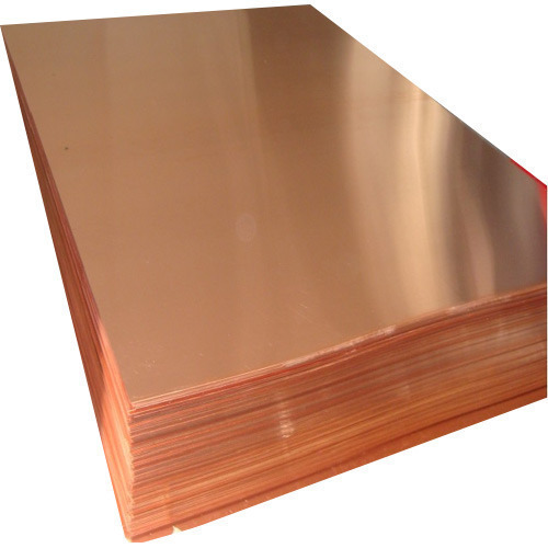 Copper Sheets, For Cable Strips, Electrical Components, Heat Sinks, Vaccuum Tubes, Grade : OFC C10100