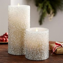 Flower Mix Fragrance Scented Pillar Candle