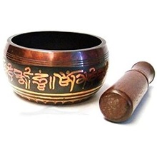 Tibetan Singing Bowls With Striker, For Home Decoration, Color : Custom Color