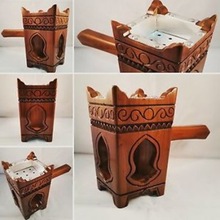 Yemeni Style Mabkhara Incense Burner, Color : Picture
