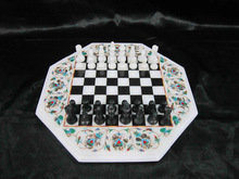 Marble Inlay Chess Board, Packaging Type : Standard Export Packaging