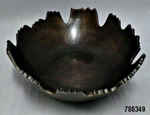 Atiqco Metal Round Copper Fruit Bowl