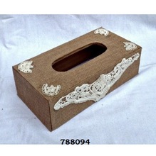 ATIQCO Wooden Tissue Box