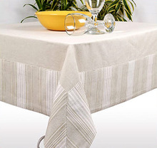 Cotton Christmas Table, Shape : Square