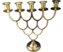 KVR Gold Taper Candle Holders