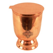 Copper Wine Glass With Coaster, Feature : Eco-Friendly