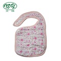 100% Cotton Breathable Baby Muslin Bibs, Technics : Printed