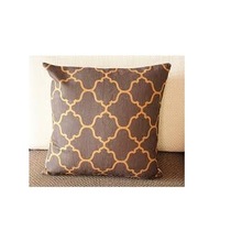 JMR 100% Cotton Canvas Cushion Cover, Pattern : Embroidered