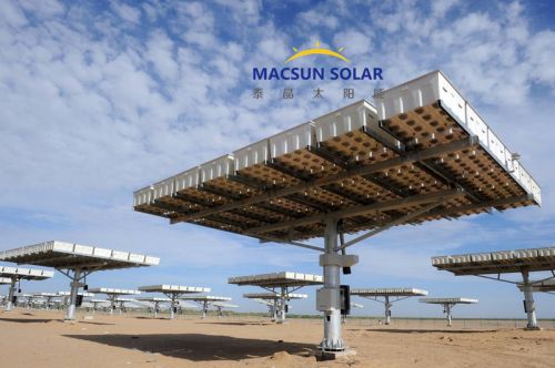 2 Axis Solar Tracking System, Solar power : 200w to 15kw for Industry