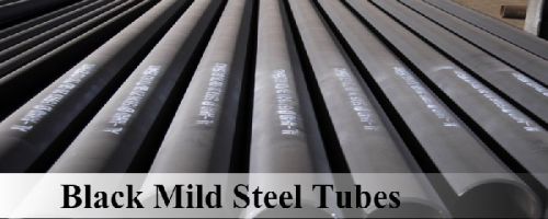 Polished Black Mild Steel Tubes, For Bus Body Building, Fabrication, Transformer Industry, Feature : Fine Finishing