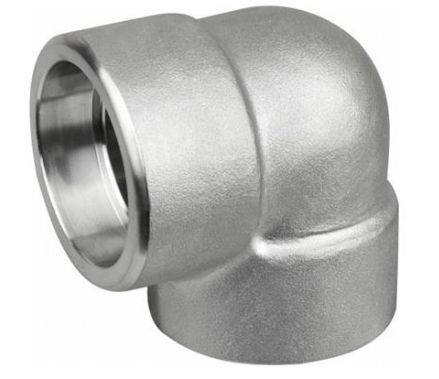 Metal Socket Weld Pipe Elbow, Color : Grey