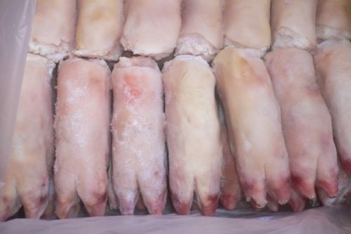 Frozen Pork Hind Feet, Packaging Type : 20kg cartons