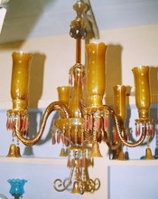 Glass Vintage Chandelier