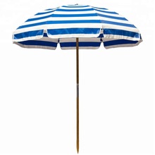 Sai Enterprises Frabic Beach Umbrella, For Outdoor Used, Pole Material : Stainless Steel