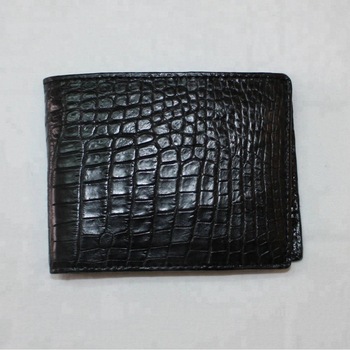 Crocodile Leather Material Men Wallet, Feature : High Quallity