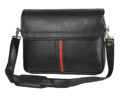 Sai Enterprises Leatherette Leather Laptop Bag, For Storage, Feature : Comfortable