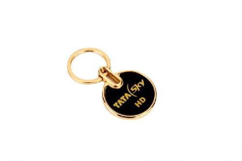 Zinc Alloy Metal Key Chain Ring, For Collections