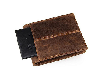 Leather Travel Wallet, Gender : Men