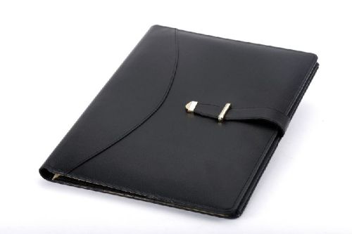 Sai Enterprises Zipper Leather Folder, For Office, Size : Customized Size