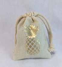 Prasan INDIA Jute Canvas Drawstring Pouch, Feature : Biodegradable