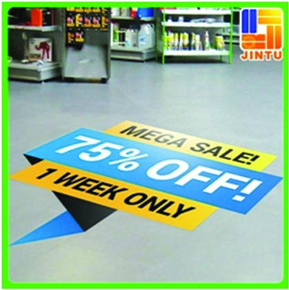 Venyl 3D Floow Sticker, For POP Display