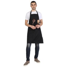 Double Pocket Adjustable Bib Men Apron, Size : L-27 X W-35 Inch