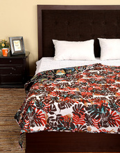 100% Cotton Full Size Comforter Quilt, For Home, Hotel, Technics : Stitching