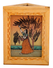 Rajarng Handcrafted Wooden Pen Stand