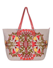 Leather Striped Tote Bag, Style : Fashion