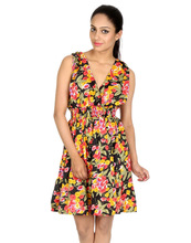 Printed Art Silk Beach Dress, Feature : Eco-Friendly, Washable