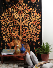 Tree Tapestry Wall Hanging, For Multipurpose, Pattern : Printed
