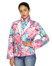 Regular Women Winter Jacket, Technics : Knitted