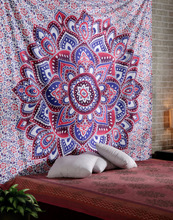 Rajrang 100% Cotton Yoga Mat Tapestry, Technics : Handmade