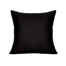 Black Blank Cotton Pillow Cover, Size : Customized Size