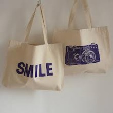 Screen Printed Canvas Bag, Style : Handled