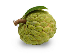 Organic Custard Apple, Color : Green