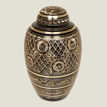 Bright Collection Metal Adult Urn, Style : American Style