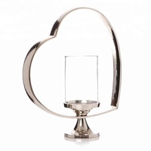 Bright Collection Metal Big Heart Candle Holder, For Home Decoration