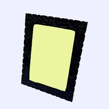 Photo Frame Black Color Embosed, Size : 5 X 7