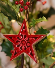 Wood Christmas Hanging Star