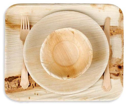 Areca Palm Leaf Round Plate, For Food Serving, Certification : FIEO, Fumigation