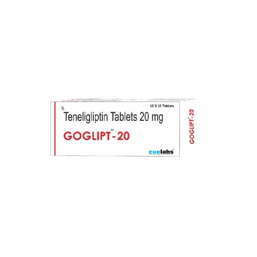 GOGLIPT - 20 Tablet, For Clinical, Hospital, Packaging Size : 10-20 Capsule