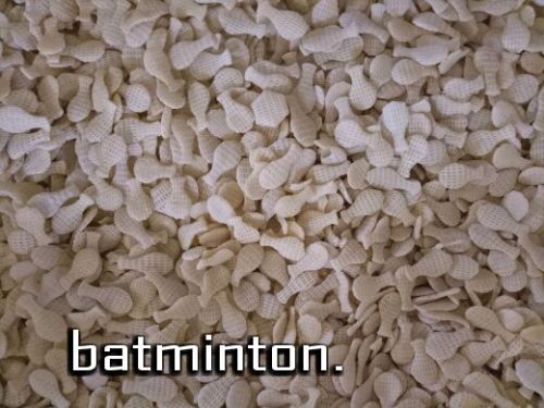 Badminton Shaped 3D Fryums, Taste : Salty