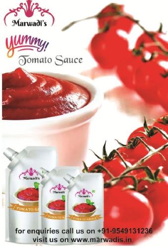 Marwadis Tomato Sauce, Form : Liquid
