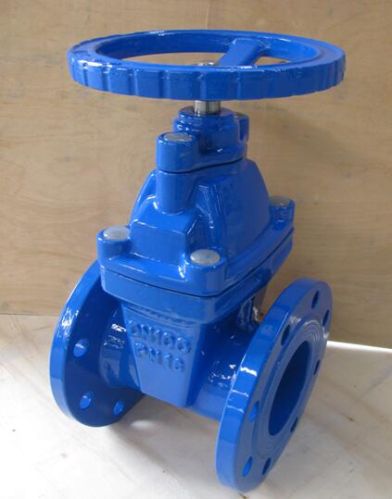 DIN Resilient Seated Gate Valve 50-1200, Packaging Type : Sky Blue