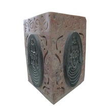 Soft Stone Triangle Buddha Statue Oil Burner