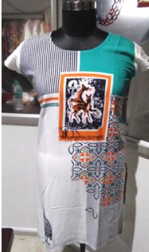 SRTKRT5001 Rayon Printed Kurtis, Occasion : Casual Wear