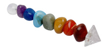 7 CHAKRA TUMBLED HEALING STICK